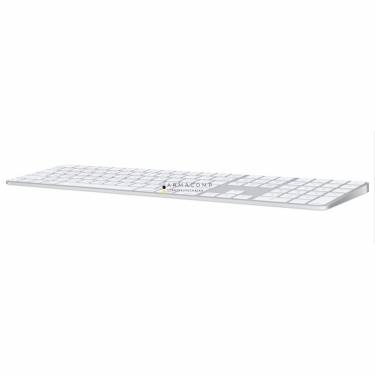 Apple Magic Keyboard (2024) Touch ID and Numeric Keypad Bluetooth Keyboard White US