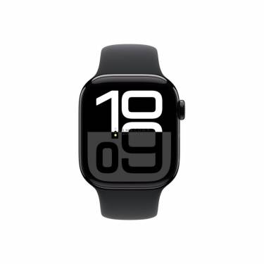 Apple Watch S10 Cellular 42mm Jet Black Alu Case with Black Sport Band S/M