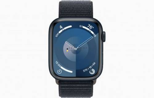 Apple Watch S9 Cellular 45mm Midnight Alu Case with Midnight Sport Loop