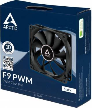 Arctic F9 PWM Fan Black