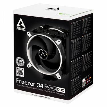 Arctic Freezer 34 eSports DUO White