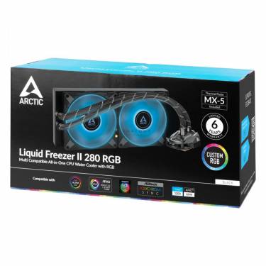 Arctic Liquid Freezer II-280 RGB Black with controller