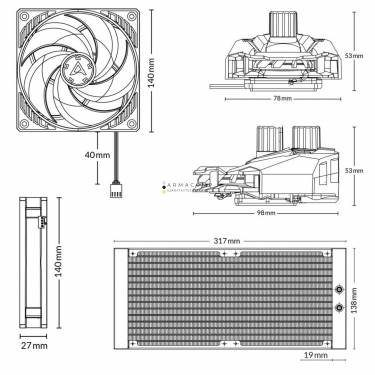 Arctic Liquid Freezer II 280