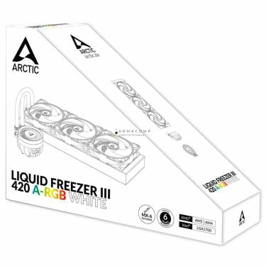 Arctic Liquid Freezer III 420 A-RGB White