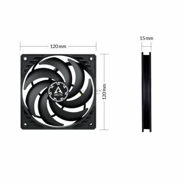 Arctic P12 Slim PWM PST (3db/cs)