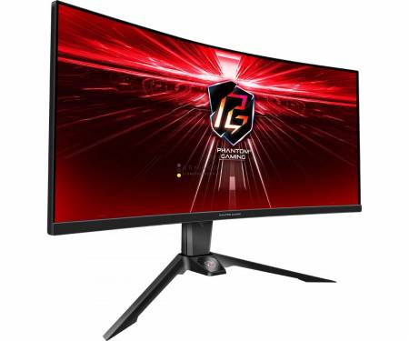 ASRock 34" PG34WQ15R2B Phantom Gaming LED Curved