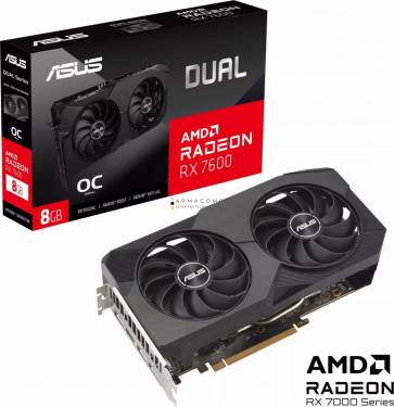 Asus DUAL-RX7600-O8G-GAMING