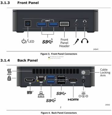 Asus NUC 11 NUC11ATKC2 Atlas Canyon (No Cord)