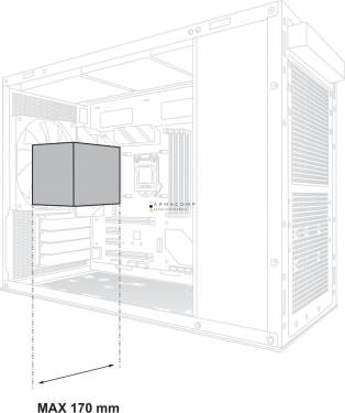 Asus Prime AP201 Tempered Glass White