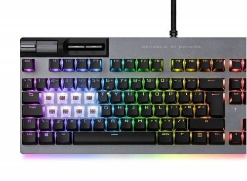 Asus ROG Strix Flare II Animate Gaming Keyboard Black HU