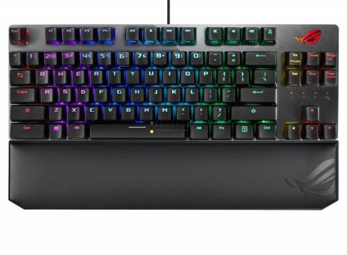 Asus ROG Strix Scope NX TKL RGB Deluxe Red Mechanical Wireless Gamer billentyűzet Black HU