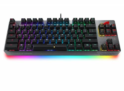 Asus ROG Strix Scope NX TKL RGB Deluxe Red Mechanical Wireless Gamer billentyűzet Black HU