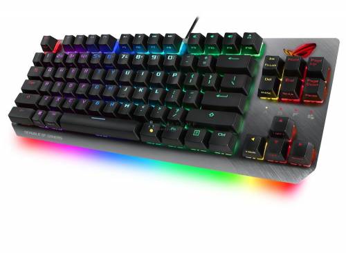 Asus ROG Strix Scope NX TKL RGB Deluxe Red Mechanical Wireless Gamer billentyűzet Black HU