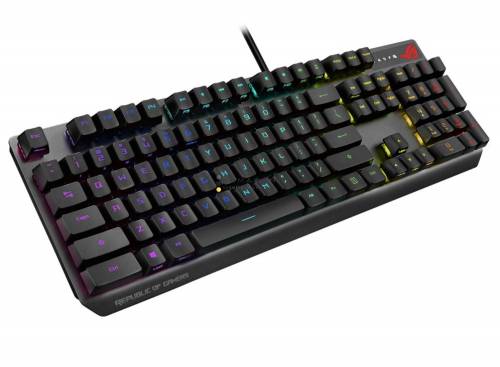 Asus ROG Strix Scope RX RGB Deluxe Red Mechanical Wireless Gamer billentyűzet Black HU