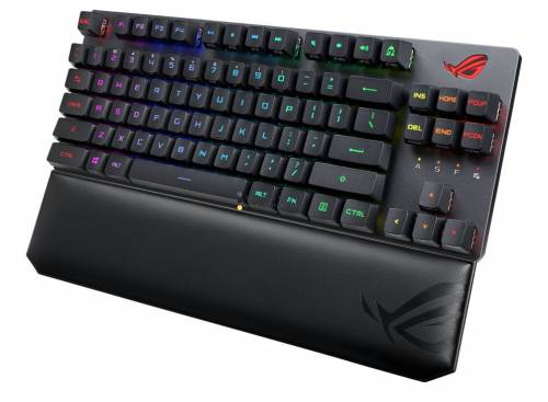 Asus ROG Strix Scope RX TKL RGB Deluxe Red Mechanical Wireless Gamer billentyűzet Black HU