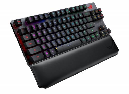 Asus ROG Strix Scope RX TKL RGB Deluxe Red Mechanical Wireless Gamer billentyűzet Black HU