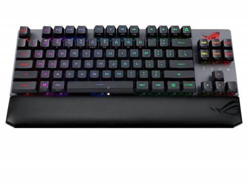 Asus ROG Strix Scope RX TKL RGB Deluxe Red Mechanical Wireless Gamer billentyűzet Black HU