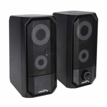 Audiocore AC845 Bluetooth Stereo Speakers Black