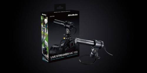 AverMedia AM133 Live Streamer Mic Black