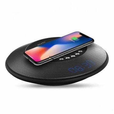 AWEI Y290 Bluetooth Speaker/PowerBank/Fast Wireless Charger Black