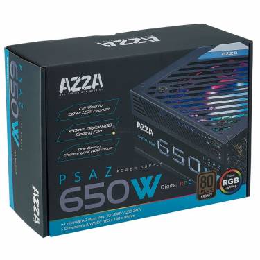 AZZA 650W 80+ Bronze ARGB PSAZ