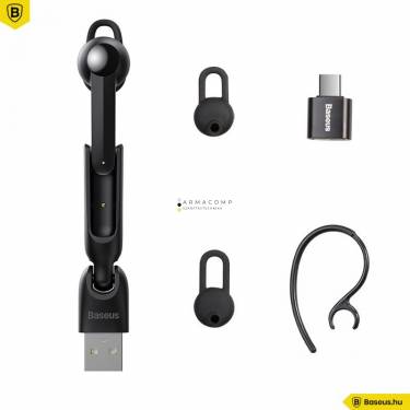 Baseus A05 Wireless Bluetooth Headset Black