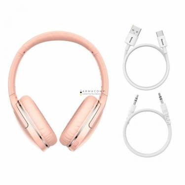 Baseus Encok D02 Pro Bluetooth Headset Pink