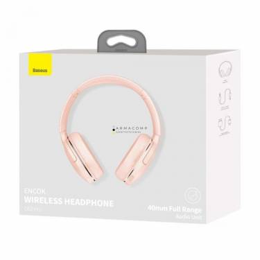 Baseus Encok D02 Pro Bluetooth Headset Pink