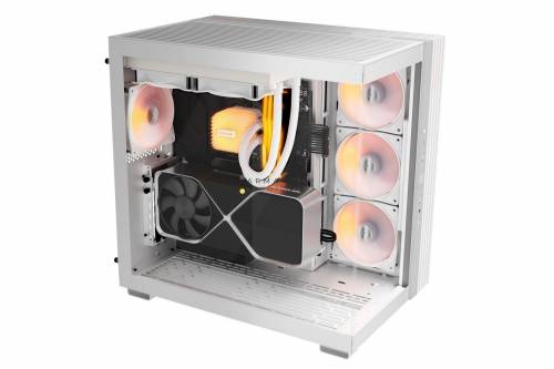 Be quiet! Light Base 600 DX Tempered Glass White