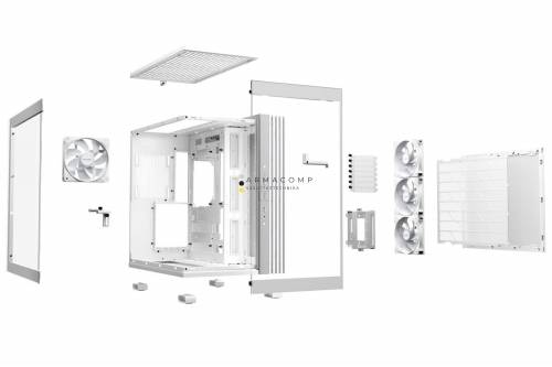 Be quiet! Light Base 600 LX Tempered Glass White