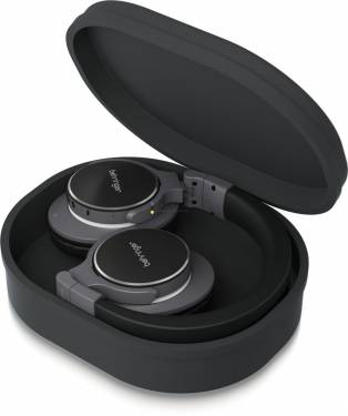 Behringer BH470NC Premium High-Fidelity Headphones with Bluetooth Connectivity and Active Noise Cancelling Black/Grey