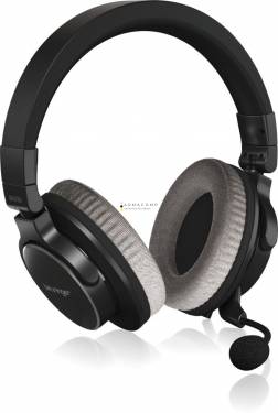 Behringer BH470U Premium Stereo Headset with Detachable Microphone and USB Cable Black/Grey