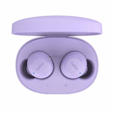 Belkin SoundForm Bolt Wireless Earbuds Lavendar