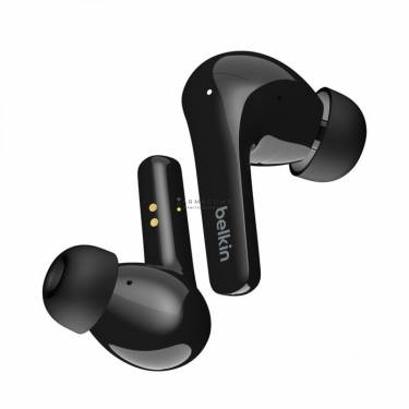 Belkin SoundForm Flow Noise Cancelling Earbuds  Headset Black