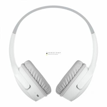 Belkin SoundForm Mini Wireless Bluetooth Headphones for Kids White