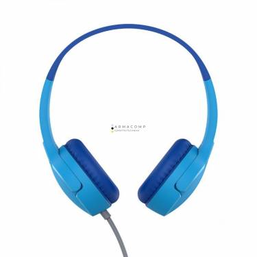 Belkin Soundform Mini Wired On-Ear Headphones for Kids Blue