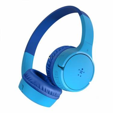 Belkin SoundForm Mini Wireless Bluetooth Headphones for Kids Blue