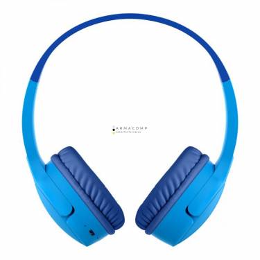 Belkin SoundForm Mini Wireless Bluetooth Headphones for Kids Blue