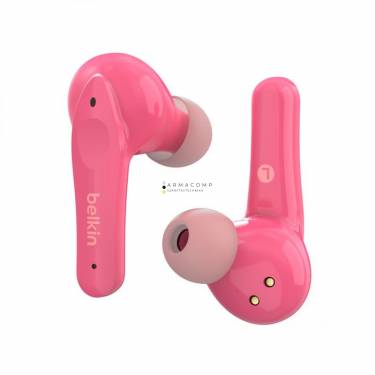 Belkin SoundForm Nano​ True Bluetooth HeadsetEarbuds for Kids Pink