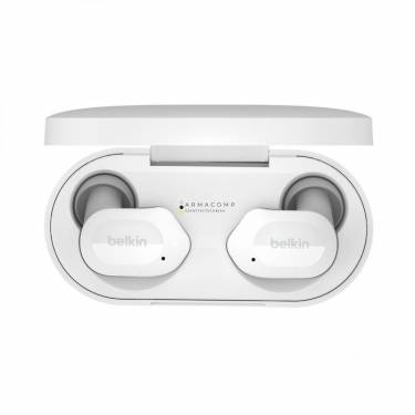 Belkin SoundForm Play True Wireless Earbuds White