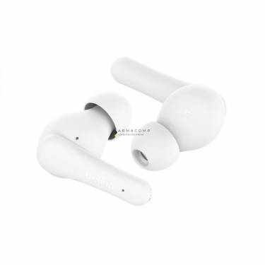 Belkin SoundForm Rhythm Bluetooth Earbuds White