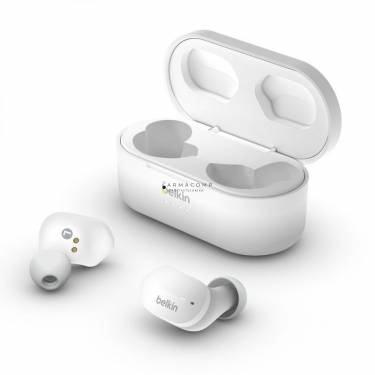 Belkin SoundForm True Wireless Earbuds Headset White