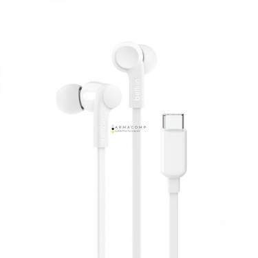 Belkin SoundForm USB-C Headset White