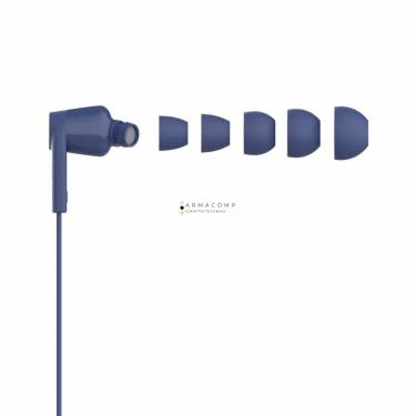 Belkin SoundForm USB-C Wired Earbuds with Adjustable Volume Limiter Blue