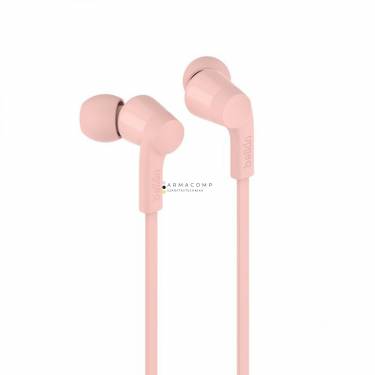 Belkin SoundForm USB-C Wired Earbuds with Adjustable Volume Limiter Pink