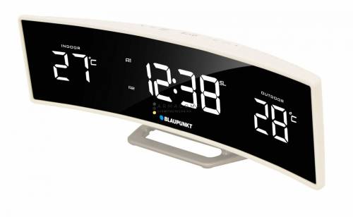 Blaupunkt CR12WH Radio Clock White