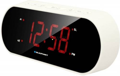 Blaupunkt CR6WH Digital Alarm Clock Black/White