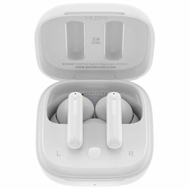 Boompods Bassline Hush Bluetooth Headset White