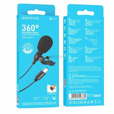 BOROFONE BFK11USB-C Microphone Black