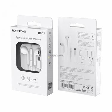 BOROFONE BM27 Amazing Headset White